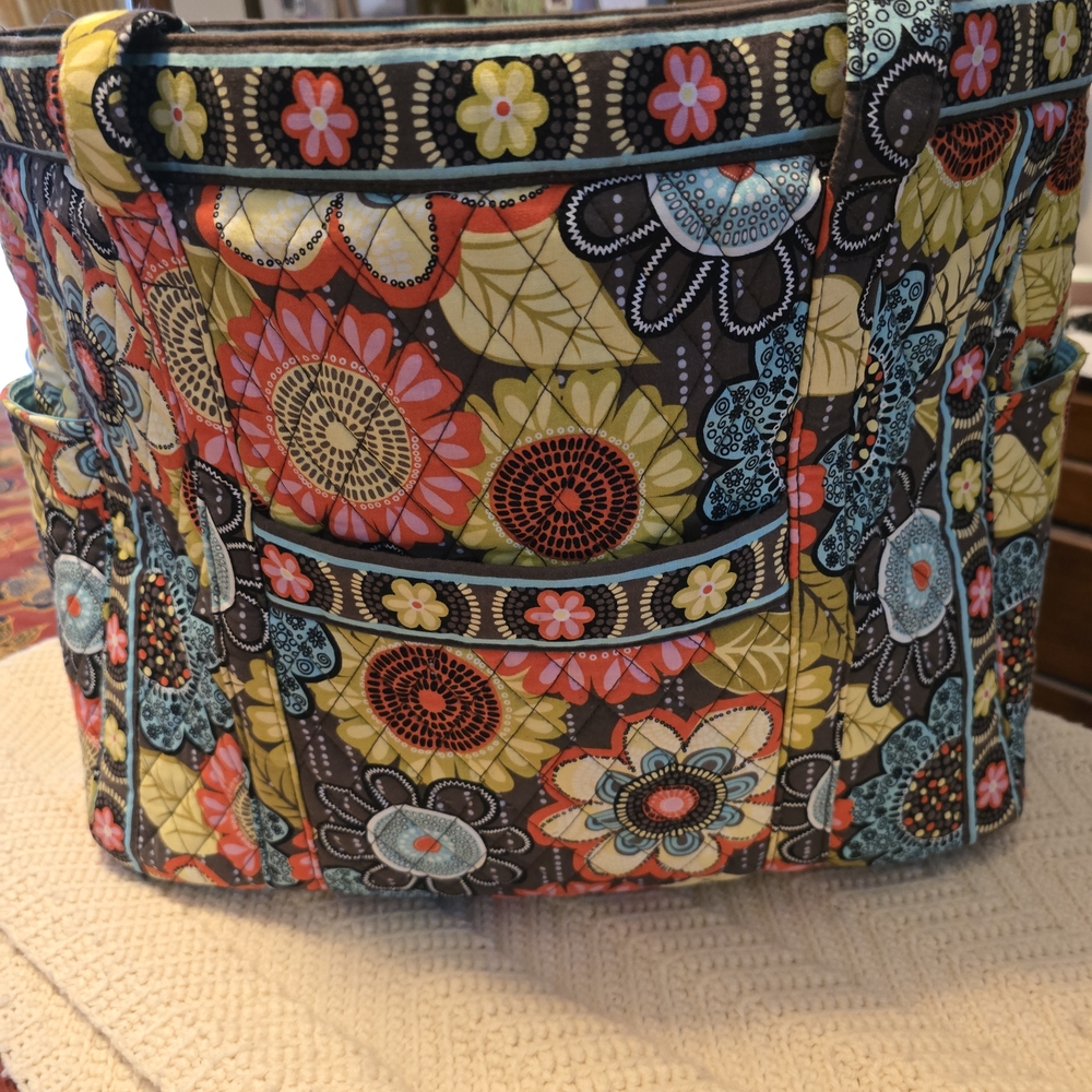 Vera Bradley Multicolor Floral Tote